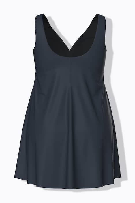 Robe de bain à bonnets souples et armatures. Décolleté cœur. Matière recyclée