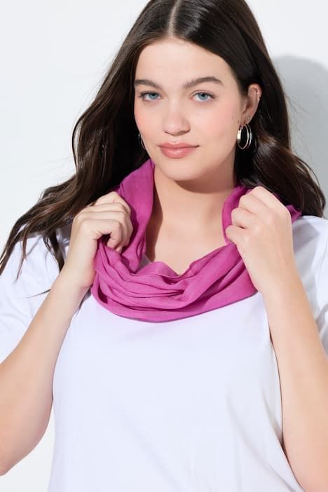 Foulard tubulaire, agréablement douce. Snood d'été