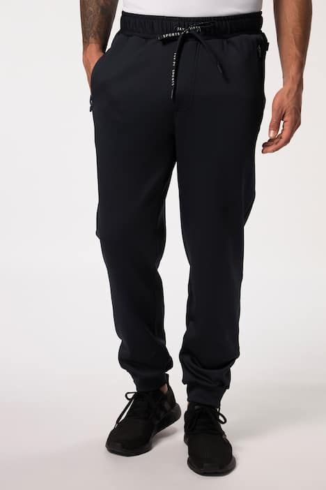 Pantalon de survêtement JAY-PI spécial tennis, taille élastique et bas de jambe zippé