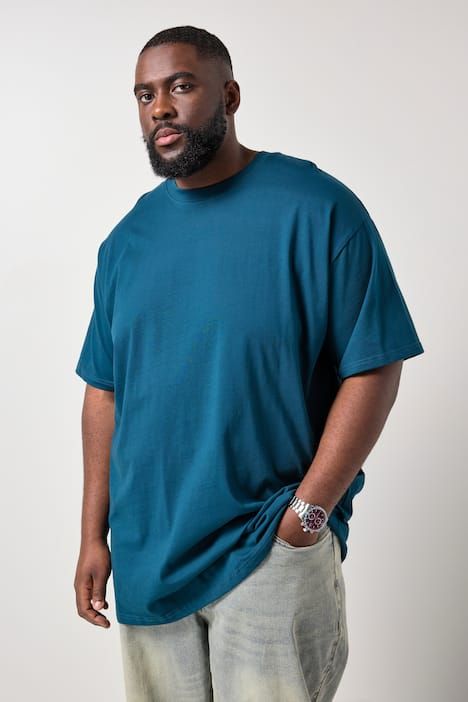 T-shirt oversized STHUGE à manches courtes - jusqu'au 8 XL