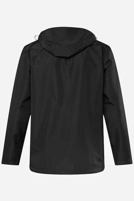 Veste de pluie JAY-PI, collection Outdoor. Capuche et fermeture zippée imperméable. Matière technique.