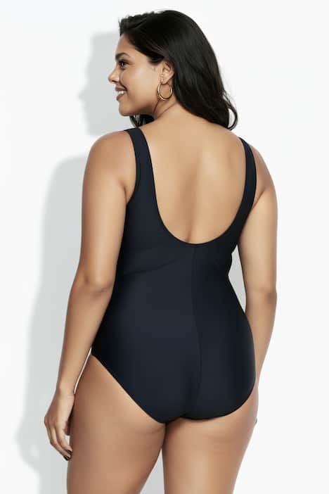 Maillot de bain à bonnets souples, dégradé de couleurs, matière recyclée
