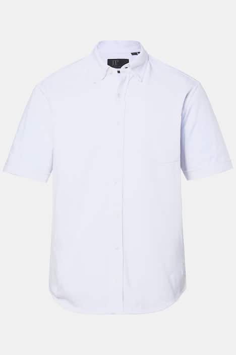 Chemise en maille piquée JP1880 coupe Modern, avec technologie FLEXNAMIC®, manches courtes et col à pointes boutonnées