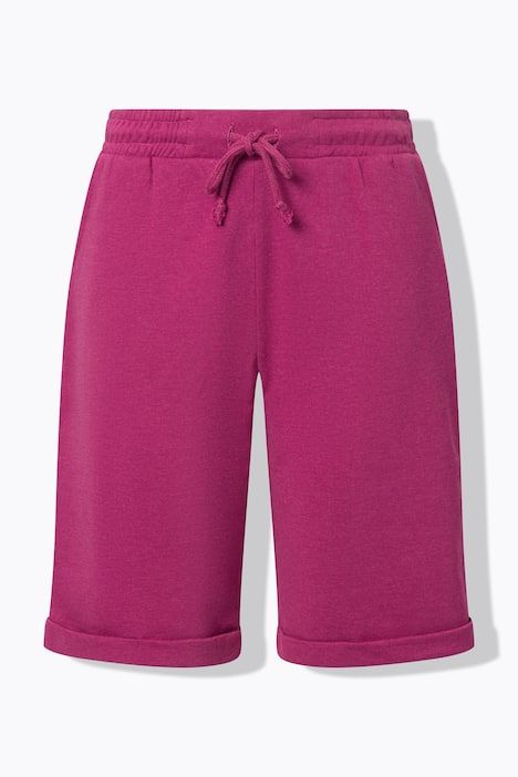 Short Mary en molleton. Taille élastique. Jambe droite et large