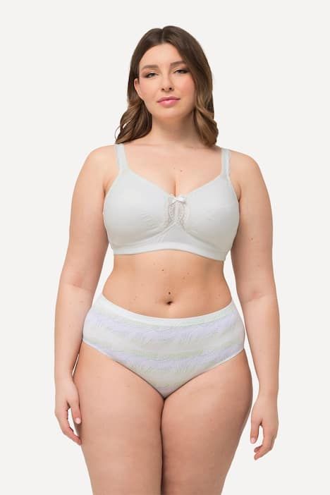 Soutien-gorge souple sans armatures avec détail en dentelle - bonnet C-E