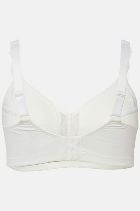 Soutien-gorge souple sans armatures avec détail en dentelle - bonnet C-E