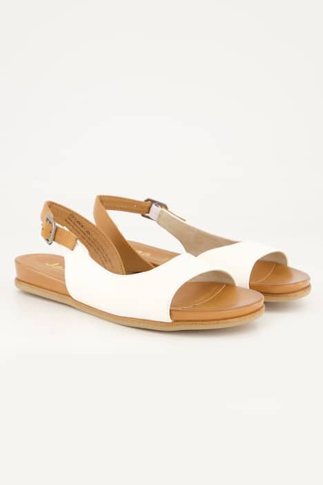 Sandales véganes Jana Shoes, en simili – largeur H