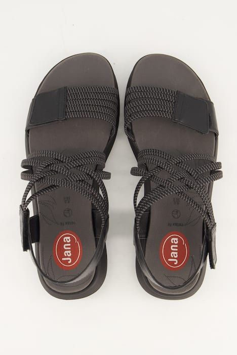 Sandales Jana Shoes. Fermetures velcro - largeur H