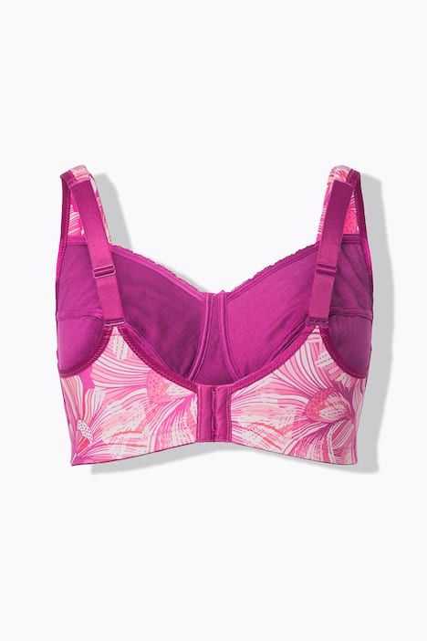 Soutien-gorge de maintien, sans armatures, dentelle - bonnets C-E