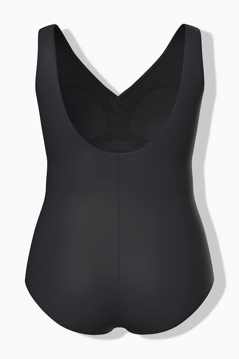 Maillot de bain en matière recyclée, dégradé de couleurs, drapé et bonnets souples