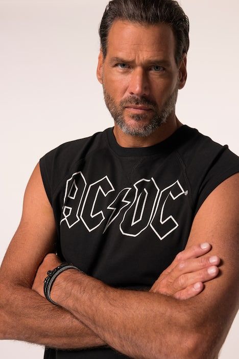 Débardeur JP 1880 à col rond, imprimé AC/DC - jusqu'au 8&nbsp