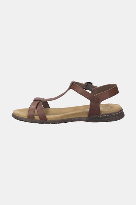 Sandales en cuir Josef Seibel, largeur confort