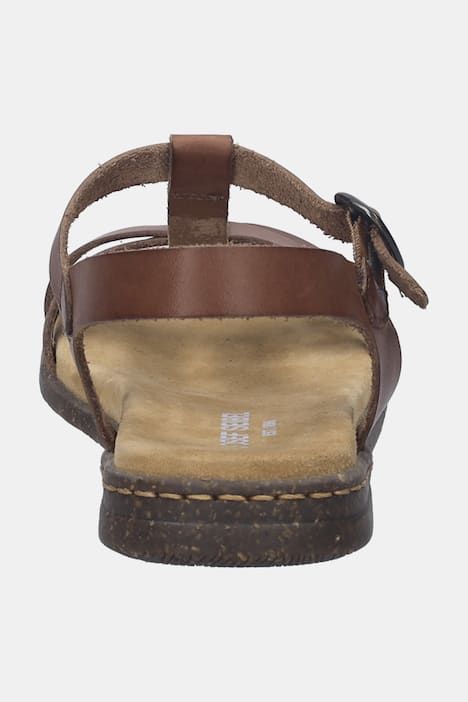 Sandales en cuir Josef Seibel, largeur confort