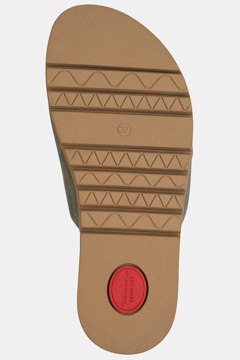 Mules en cuir Tamaris Comfort - largeur confortable