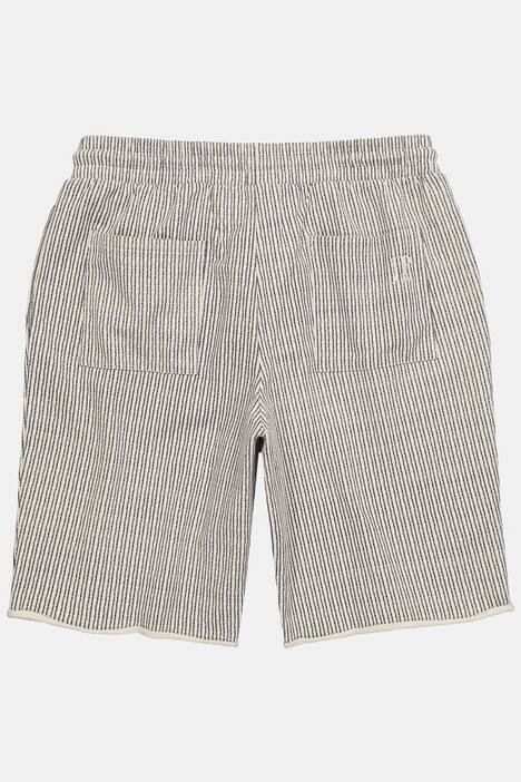 Bermuda en molleton JP 1880, rayures et taille élastique - jusqu'au 8 XL