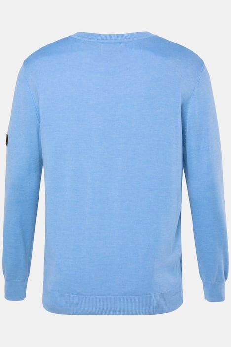 Pull JP 1880 col rond, maille fine et légère, flocage - jusqu'au 7 XL