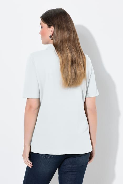 Polo patte de boutonnage plus longus, manches courtes et col polo