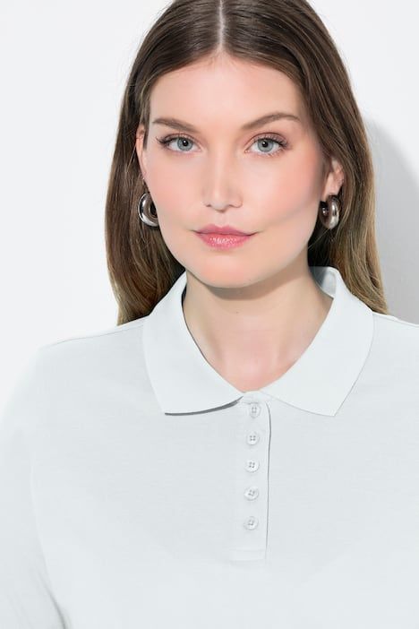 Polo patte de boutonnage plus longus, manches courtes et col polo