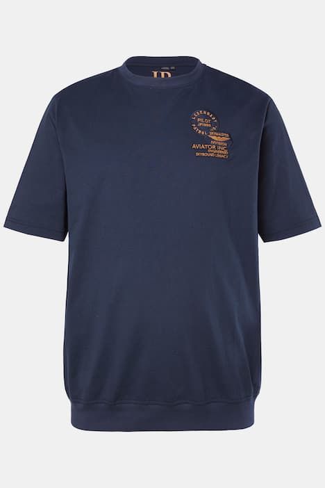 T-shirt JP 1880 ventre confort, manches courtes et écussons- jusqu'au 8 XL