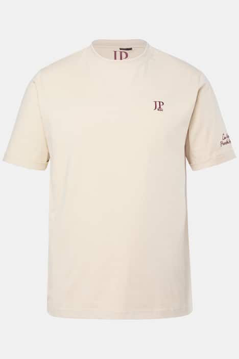 T-shirt JP 1880 à manches courtes, logo brodé sur la poitrine - jusqu'au 8 XL
