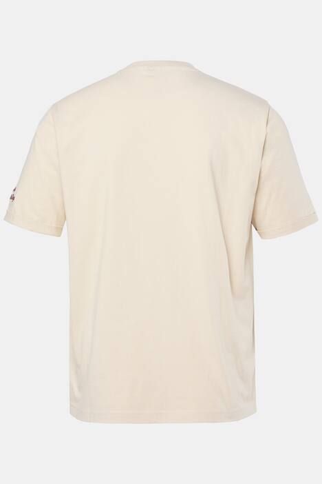 T-shirt JP 1880 à manches courtes, logo brodé sur la poitrine - jusqu'au 8 XL