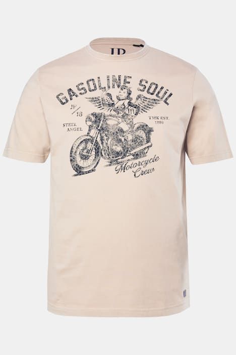 T-shirt JP 1880, manches courtes et imprimé poitrine, style vintage – jusqu'au 8 XL