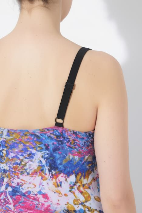 Maillot de bain, style cache-cœur, bonnets souples, bretelles réglables