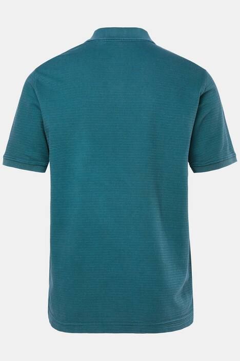 Polo JP 1880 style vintage, manches courtes et matière texturée – jusqu'au 8 XL