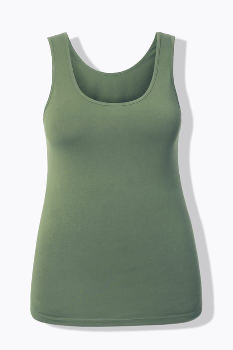Lot de 2 débardeurs/maillots de corps en coton bio, rayures/unis