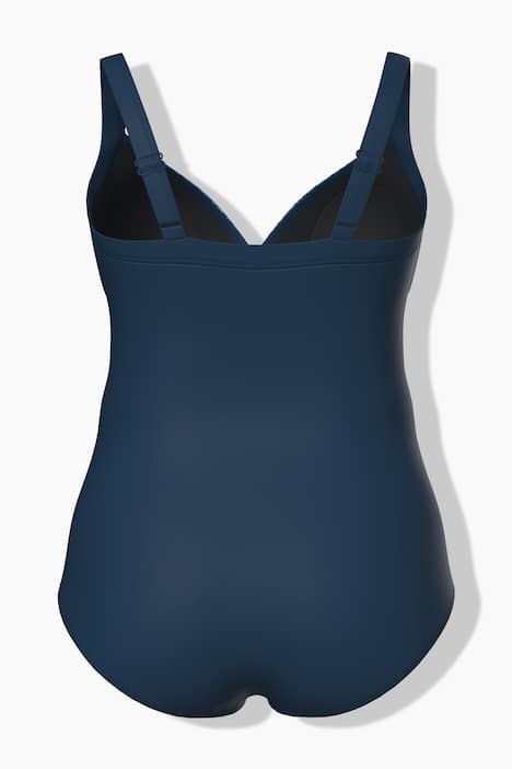 Maillot de bain à bonnets souples, bretelles ajustables, motif mosaïque