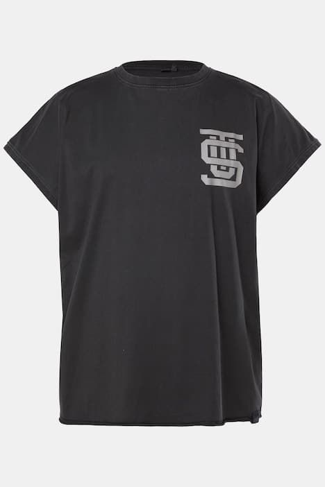 Débardeur STHUGE oversize, imprimé dans le dos et style vintage - jusqu'au 8 XL