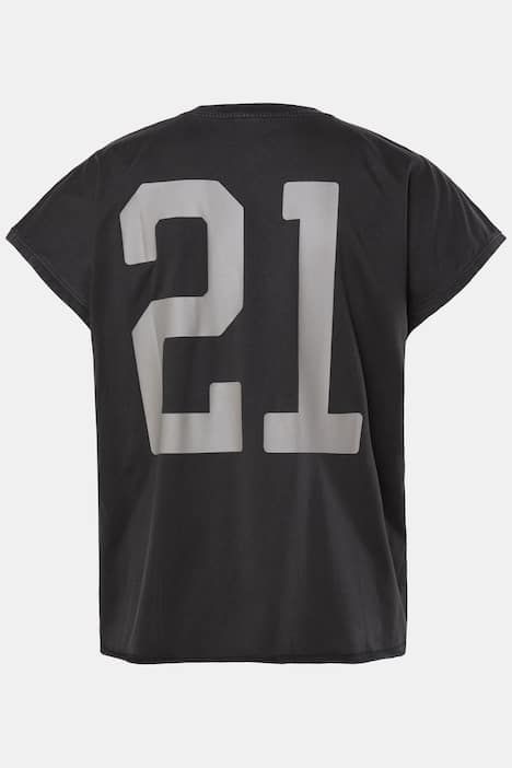 Débardeur STHUGE oversize, imprimé dans le dos et style vintage - jusqu'au 8 XL