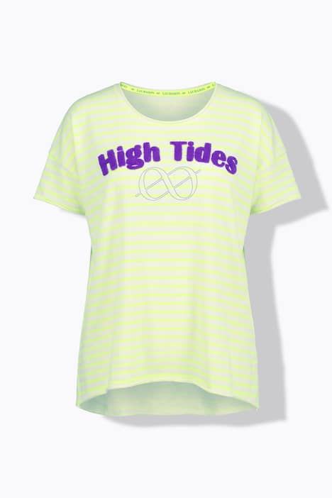 T-shirt oversize, manches courtes