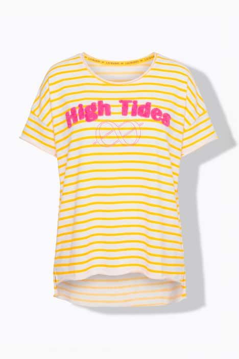 T-shirt oversize, manches courtes