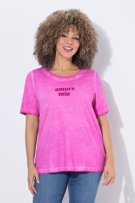 T-shirt Amore Mio, décolleté rond et manches courtes, coupe Classic Fit