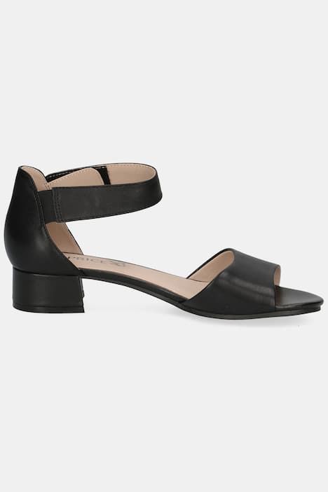 Sandales Caprice en cuir suédé- largeur G