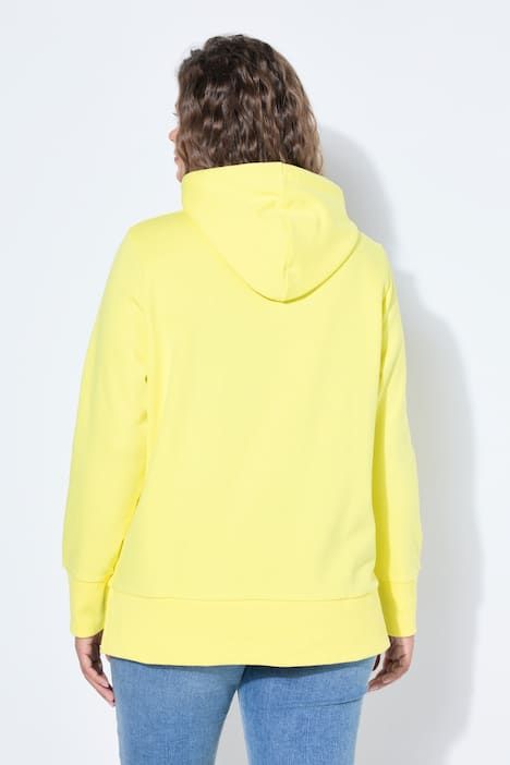 Sweat-shirt à capuche, imprimé et label OEKO-TEX