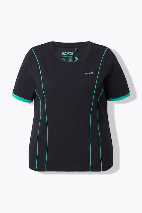 T-shirt technique en jersey thermique, décolleté rond et manches courtes, matière recyclée