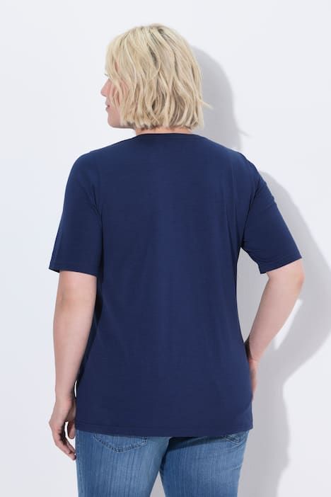 T-shirt imprimé photo, coupe Classic Fit, décolleté rond et manches courtes