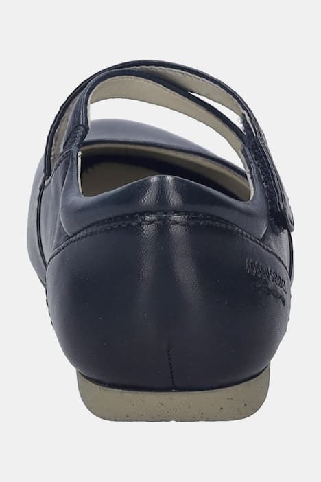 Ballerines en cuir Josef Seibel, fermeture à scratch - largeur&nbsp;G