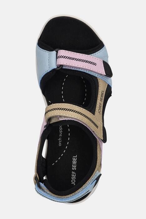 Sandales de trekking en cuir Josef Seibel - largeur G