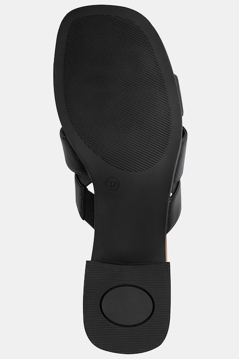 Mules en cuir Jana Softline - largeur H