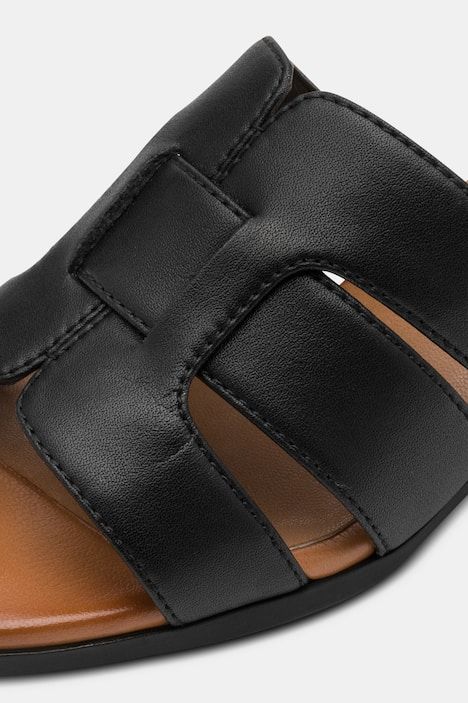 Mules en cuir Jana Softline - largeur H