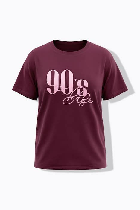 T-shirt oversize, imprimé 90s Babe
