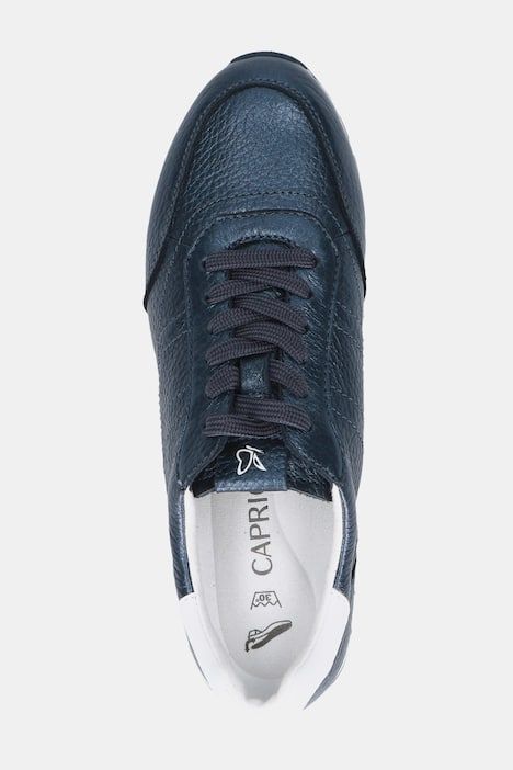 Sneakers en daim Caprice, mousse à mémoire de forme - largeur G