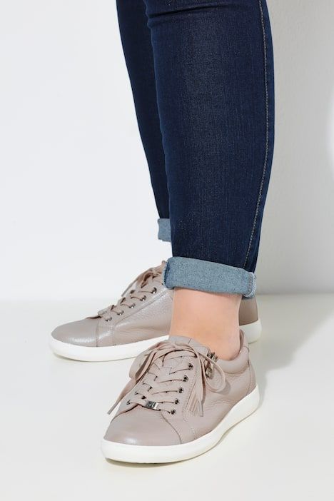 Sneakers en daim Caprice, mousse à mémoire de forme - largeur H