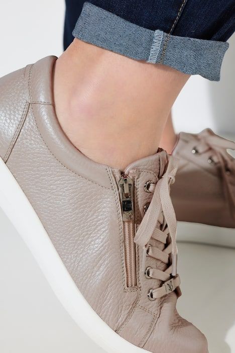 Sneakers en daim Caprice, mousse à mémoire de forme - largeur H