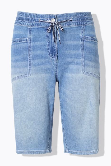 Bermuda Mary, jambe droite et taille élastique