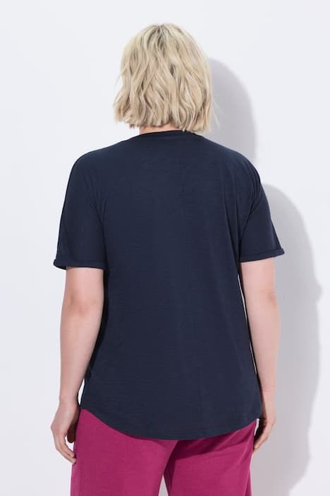 T-shirt oversize avec imprimé, décolleté rond et manches courtes