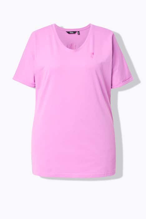 T-shirt oversize, imprimé dans le dos, décolleté rond et manches courtes